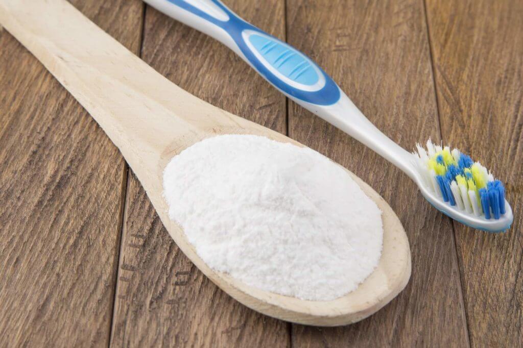 Parkcrest Dental Group baking soda and toothbrush