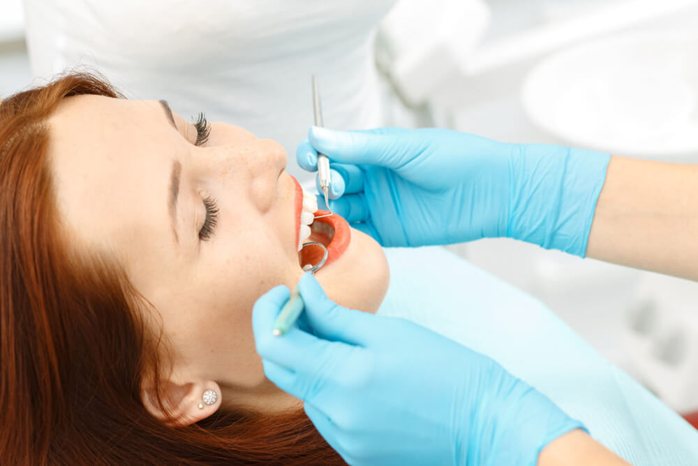 Patient Receiving Sedation Dentistry