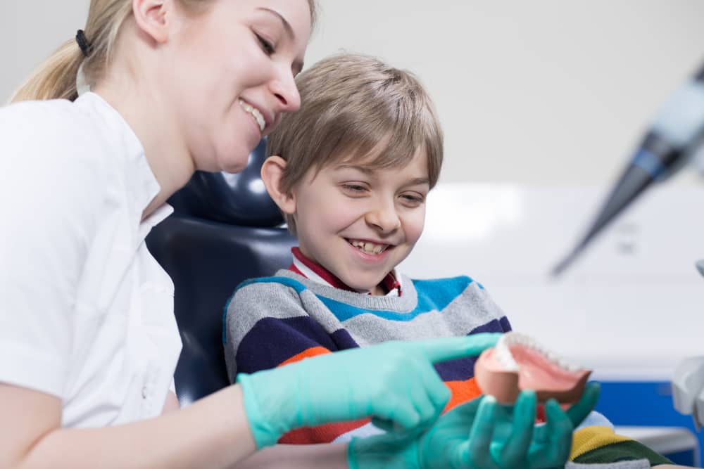Pediatric Dentist Boy Smile