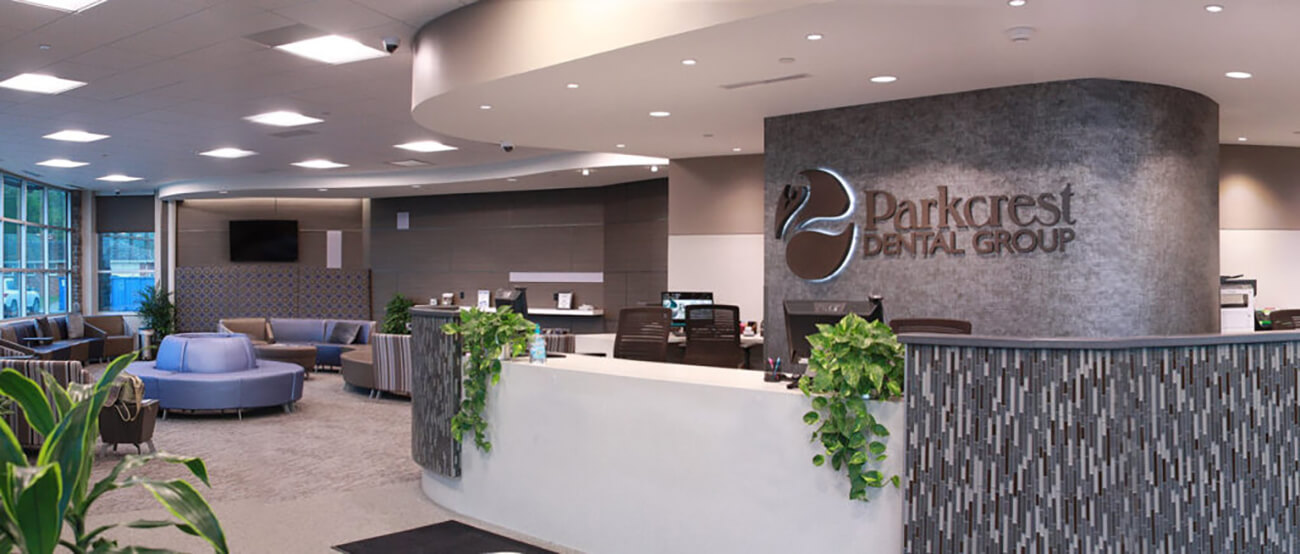 Parkcrest Dental front lobby